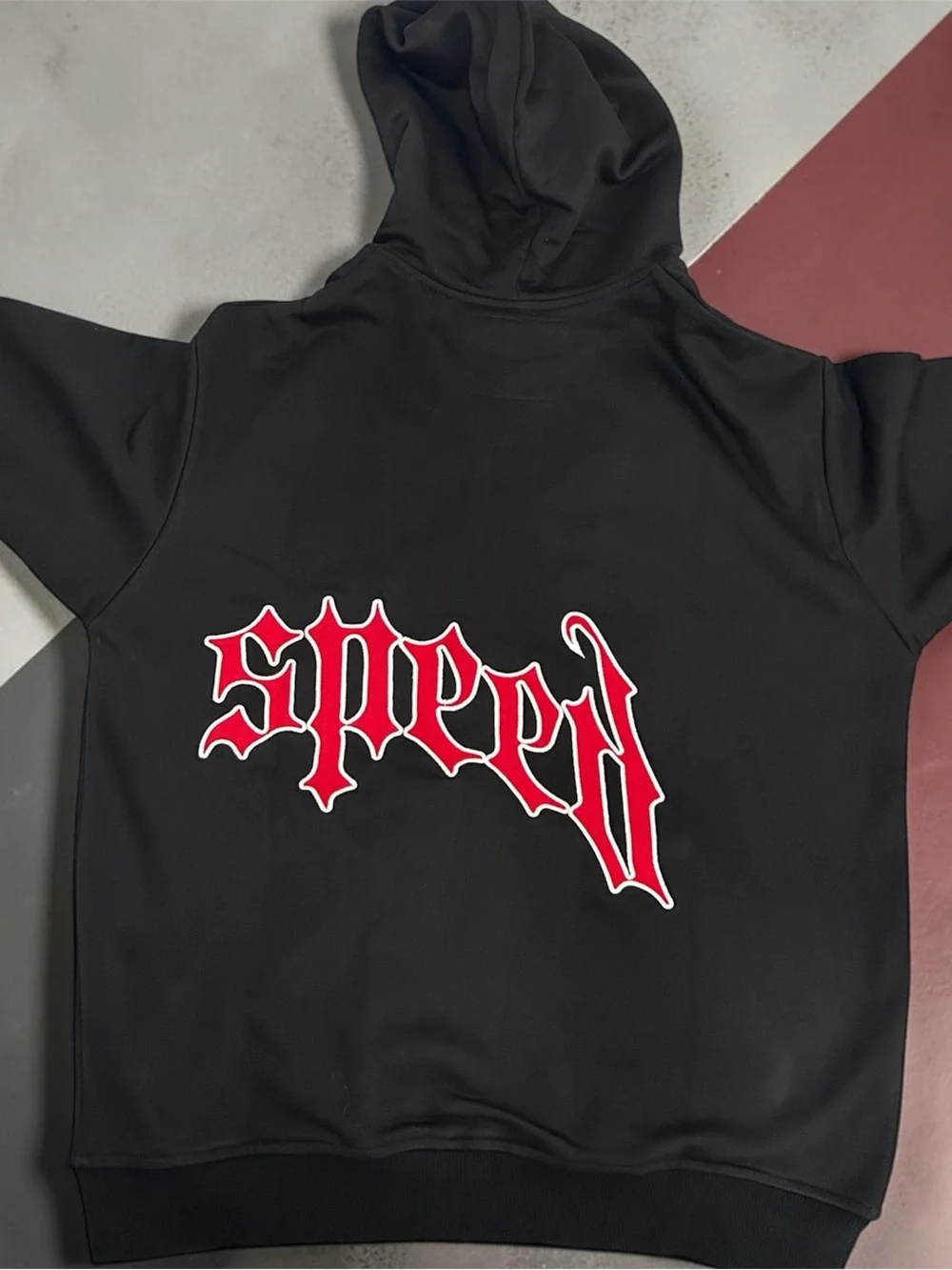 GODSPEED NYC OG LOGO SWEATSUIT V2 (NAVY/RED)